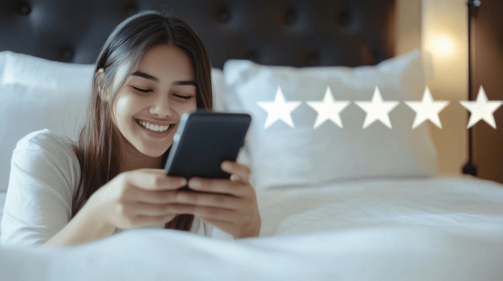 tamu hotel memberi review bintang lima karena linen bersih