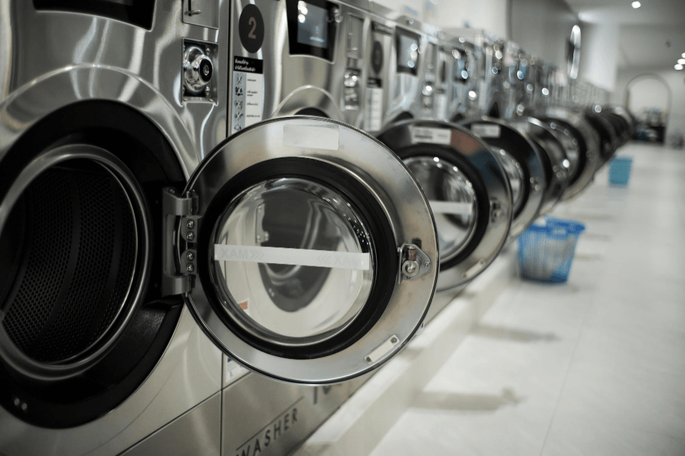mesin laundry komersial dengan kapasitas besar